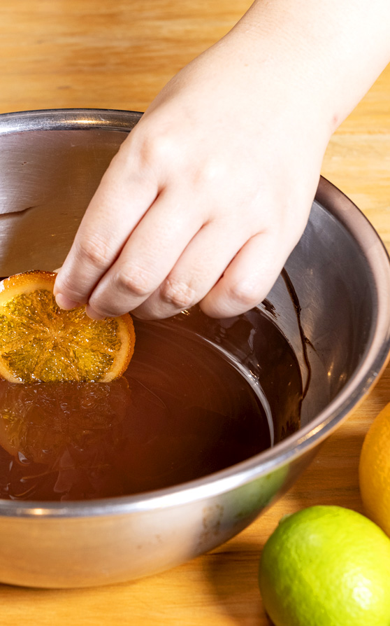 オランジェットの作り方にこだわる