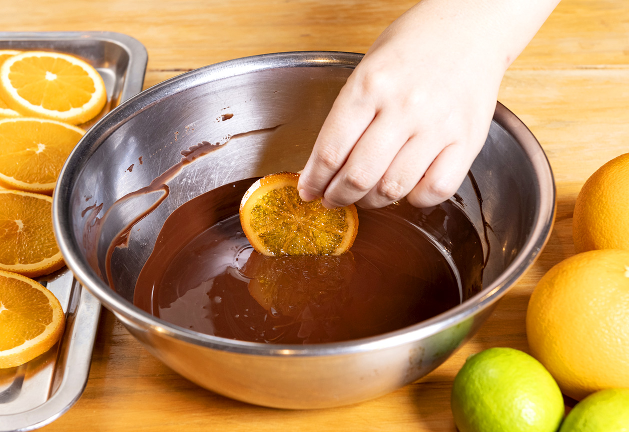 オランジェットの作り方にこだわる