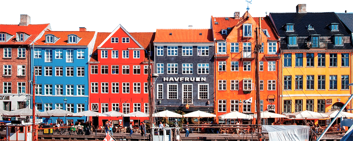 デンマークストロイエの街並み